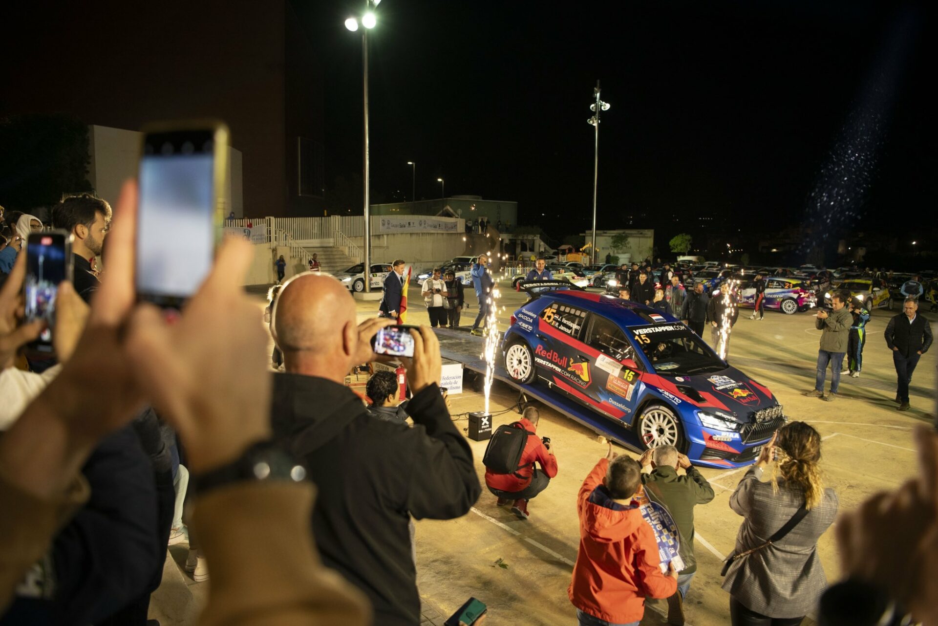 Verstappen Skoda rally La Nucía S-CER