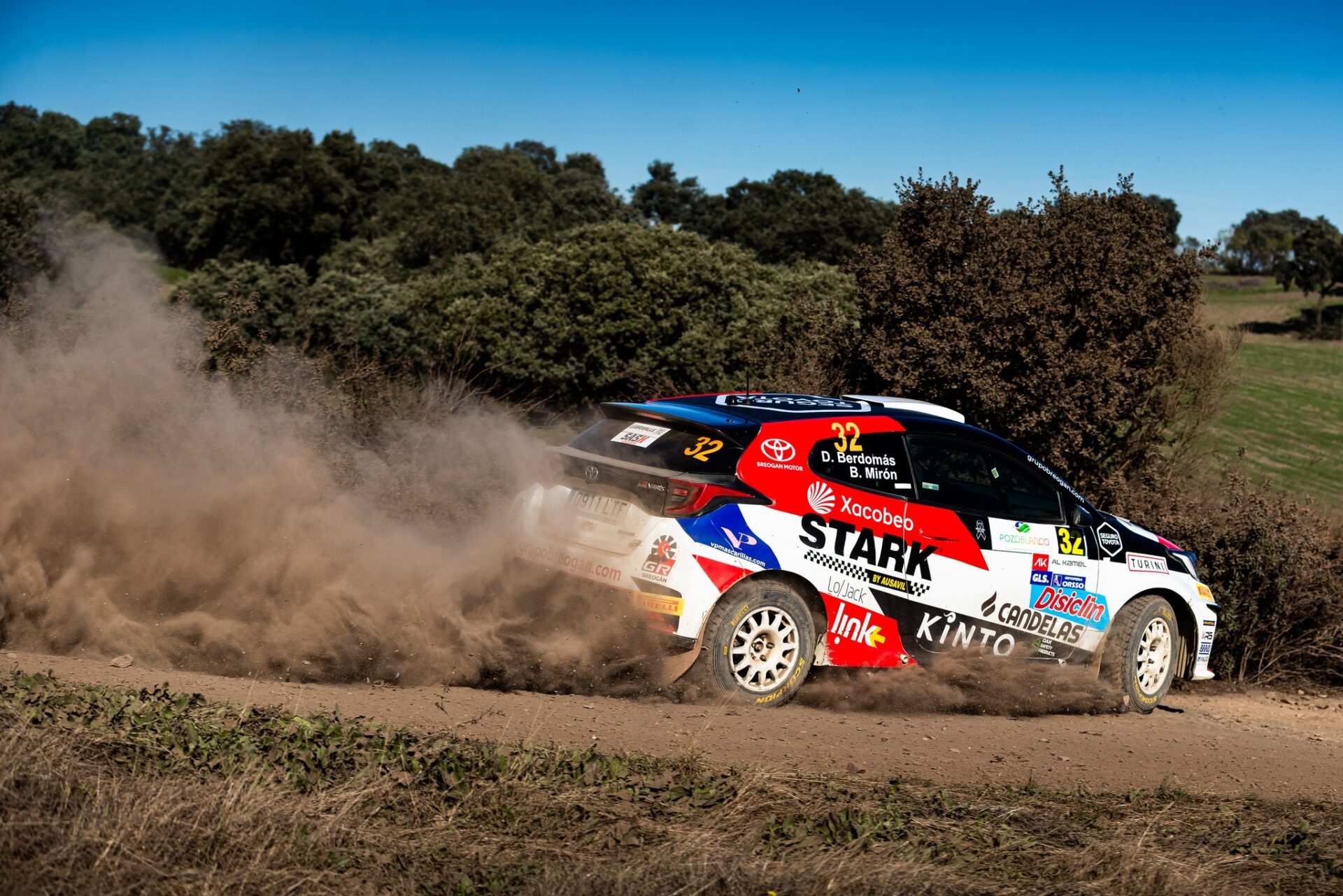Berdomás Toyota Córdoba Pozoblanco rally