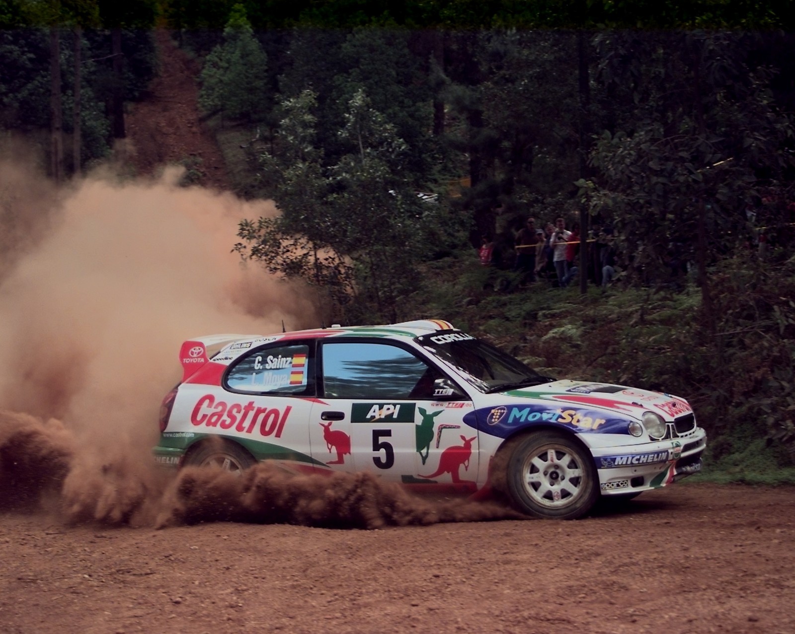 Toyota Corolla WRC Sainz Moya rallyes