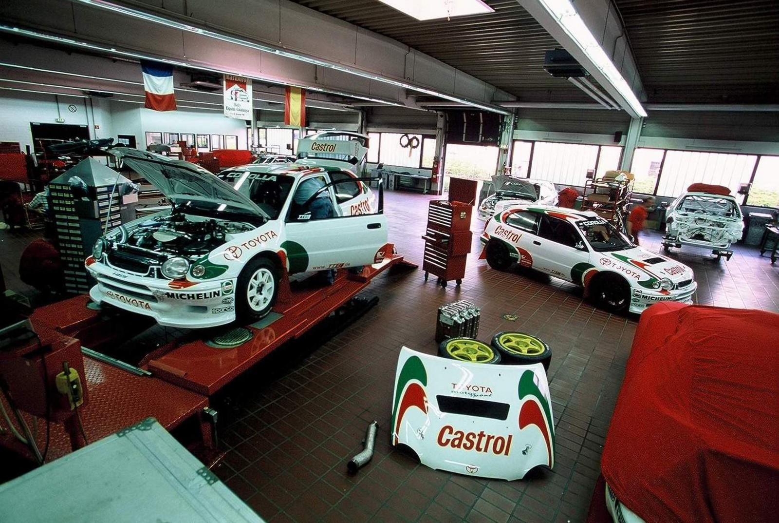 Toyota Corolla WRC Sainz Moya rallyes