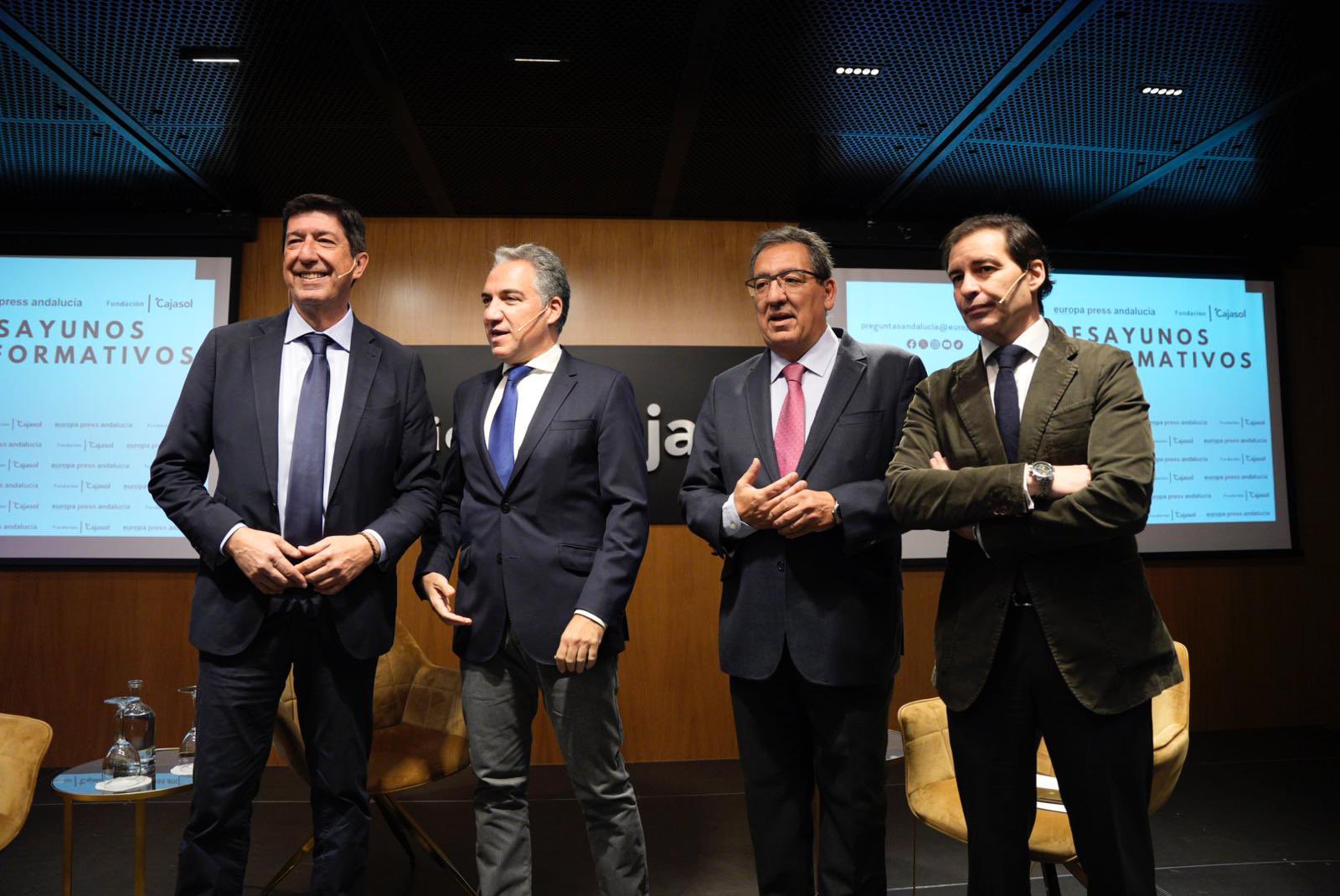 Juan Marín Ciudadanos Elías Bendodo PP Andalucía