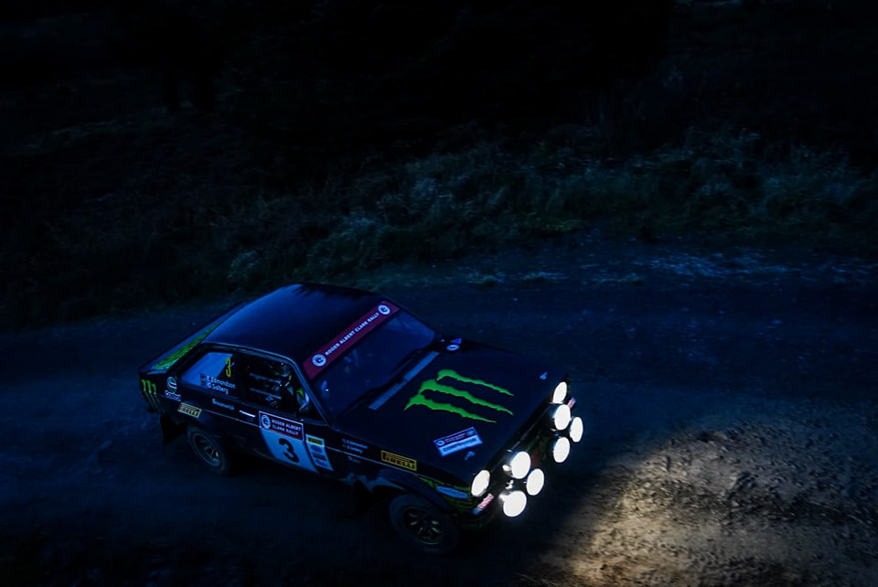 Oliver Solberg WRC RAC Rally 2023 Ford Escort