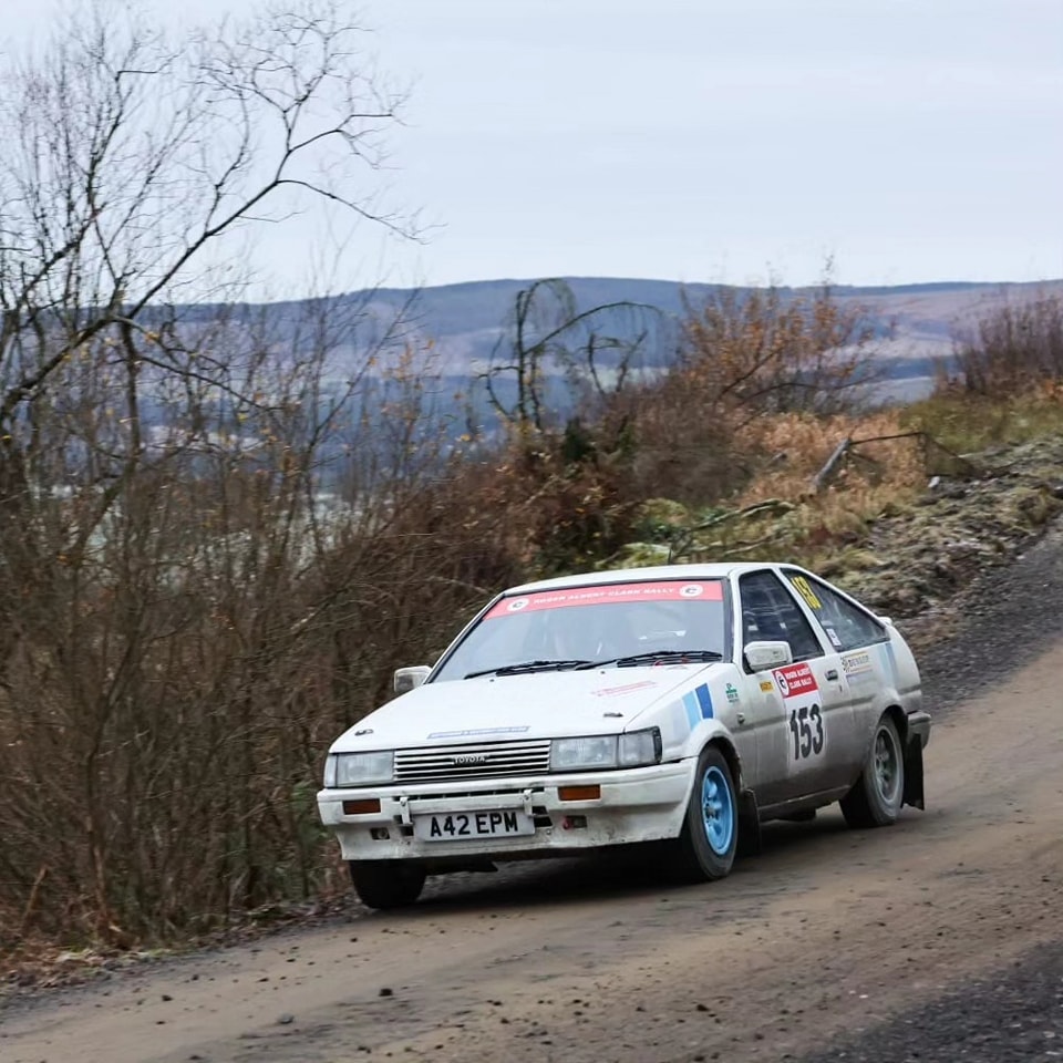 RAC Rally 2023 Toyota Corolla AE86