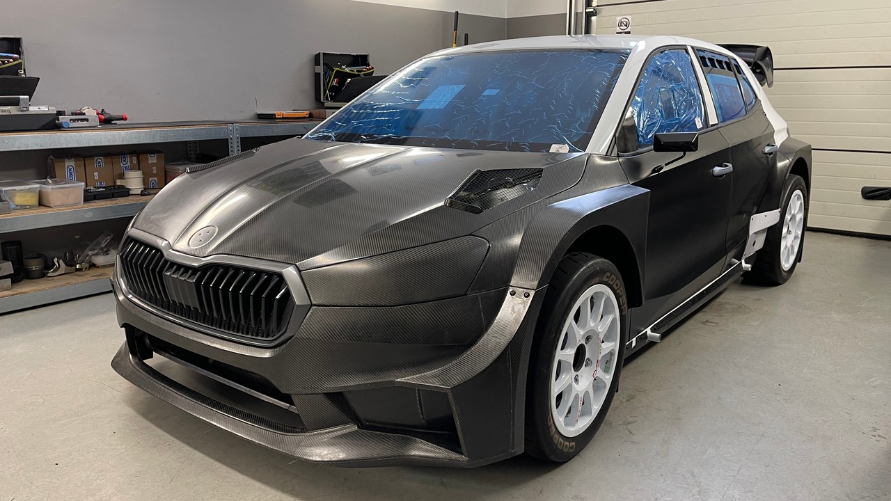 WRX Rallycross FIA Skoda Fabia eléctrico