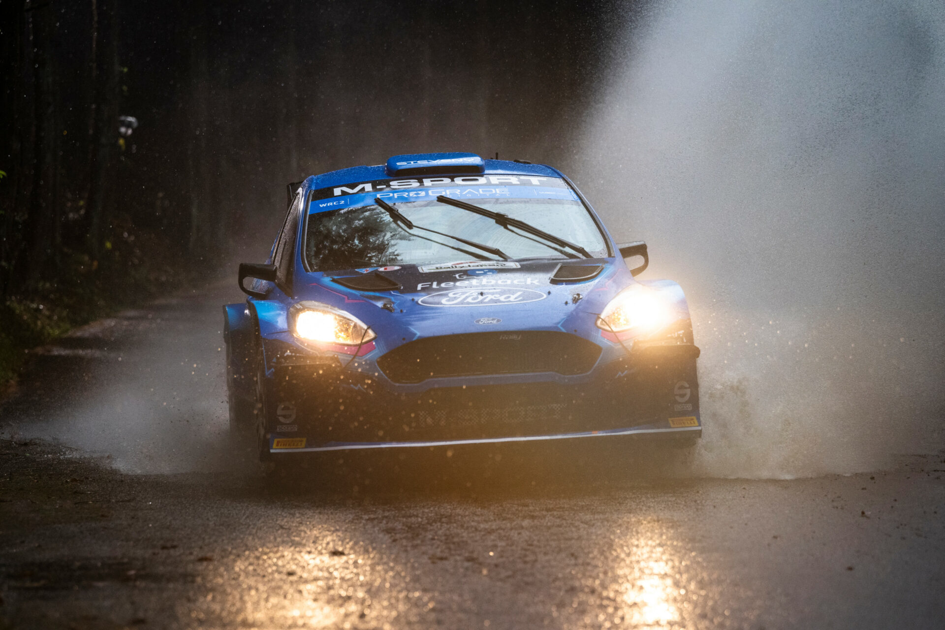 Ford M-Sport Munster Fiesta WRC rally deportes motor
