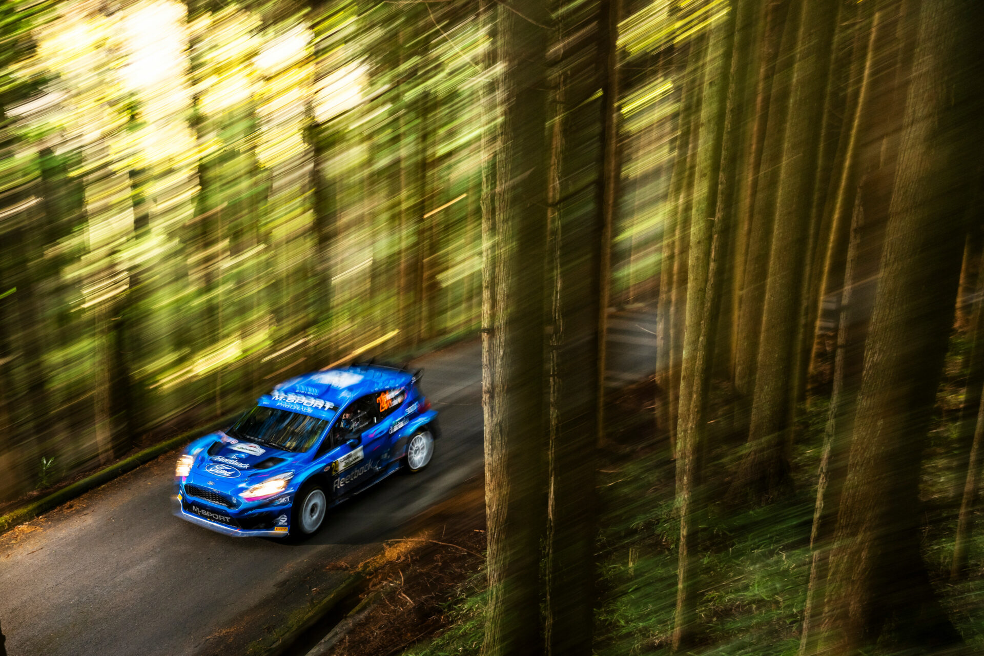 Ford M-Sport Munster Fiesta WRC rally deportes motor