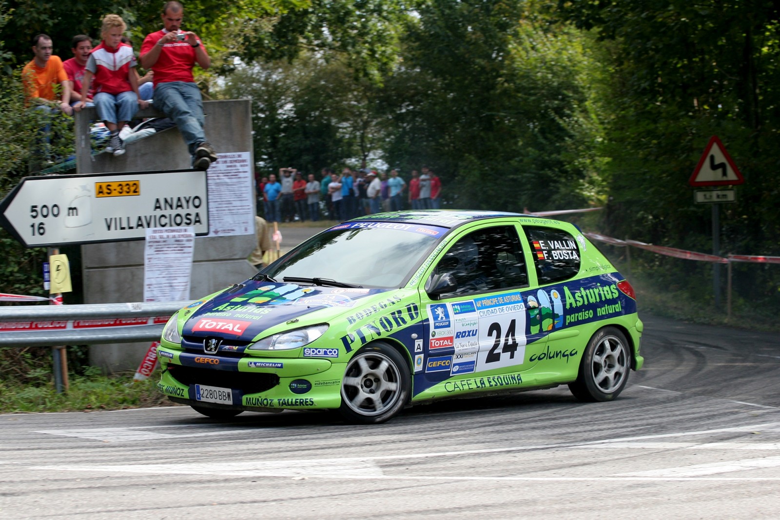 Desafío Peugeot 206 XS deportes motor rally