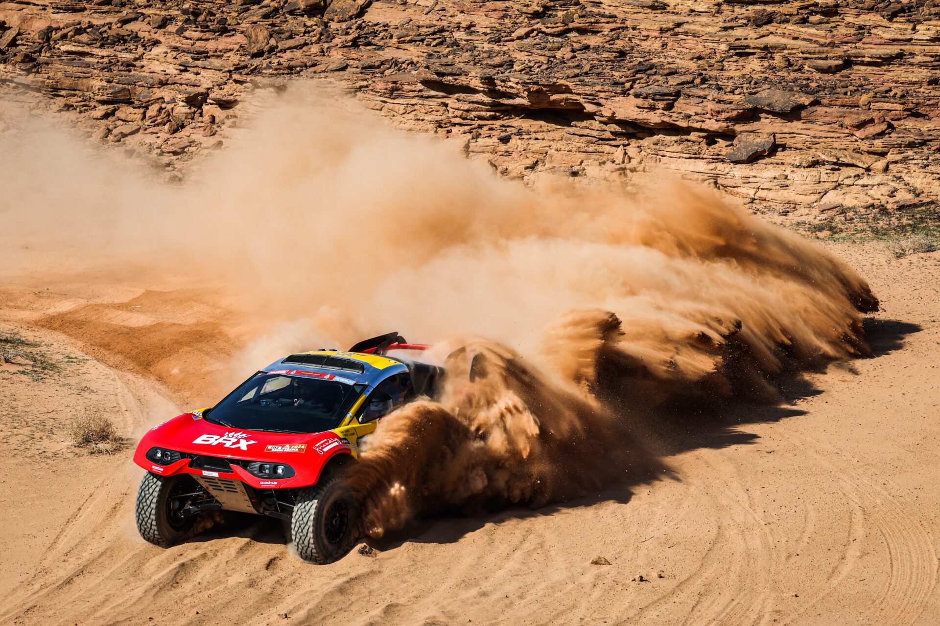 Prodrive Dakar Loeb motor