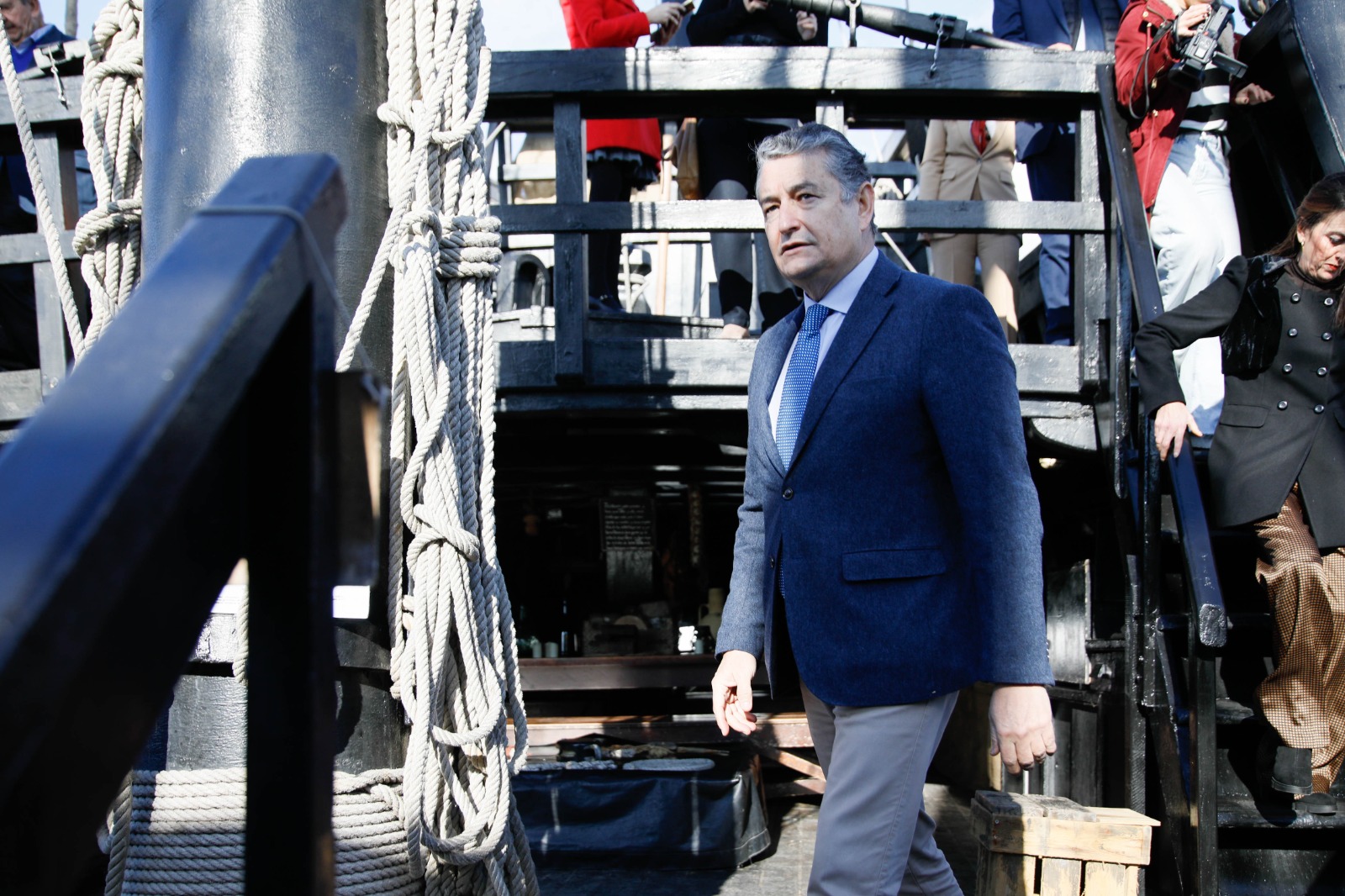 Antonio Sanz Junta de Andalucía PP Nao Victoria Almería