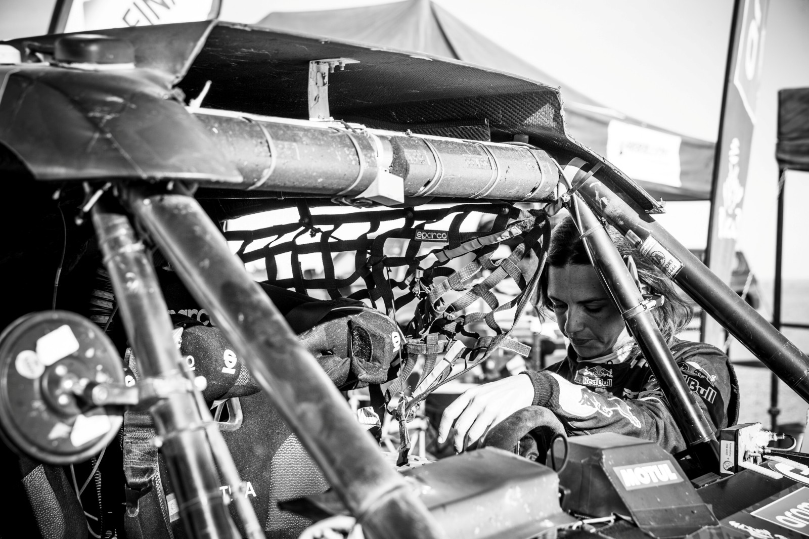 Cristina Gutiérrez Dakar 2024 Red Bull motor