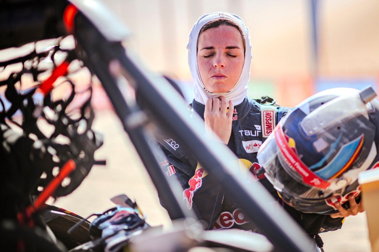 Cristina Gutiérrez Dakar 2024 Red Bull motor