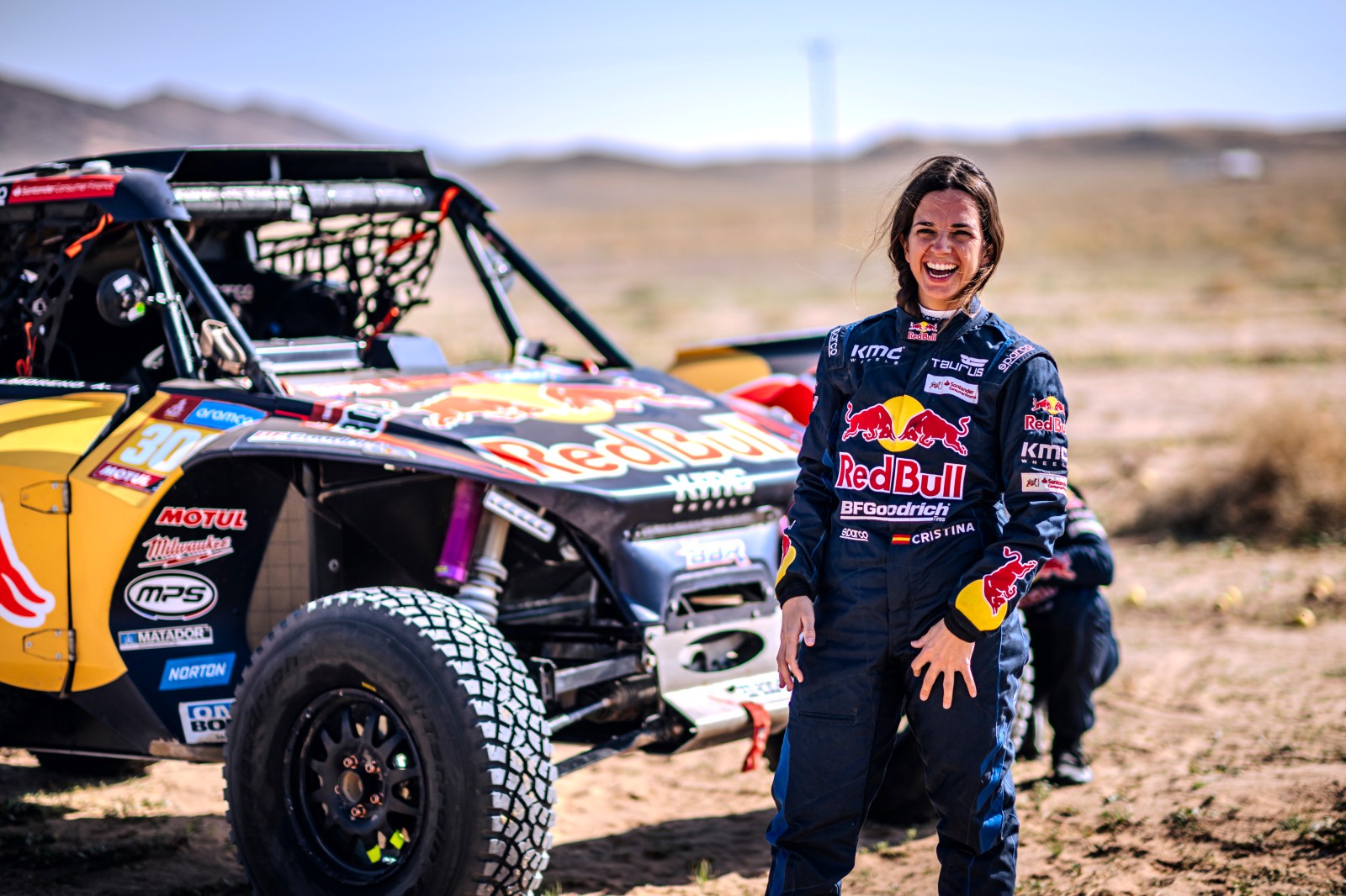 Cristina Gutiérrez Dakar 2024 Red Bull motor