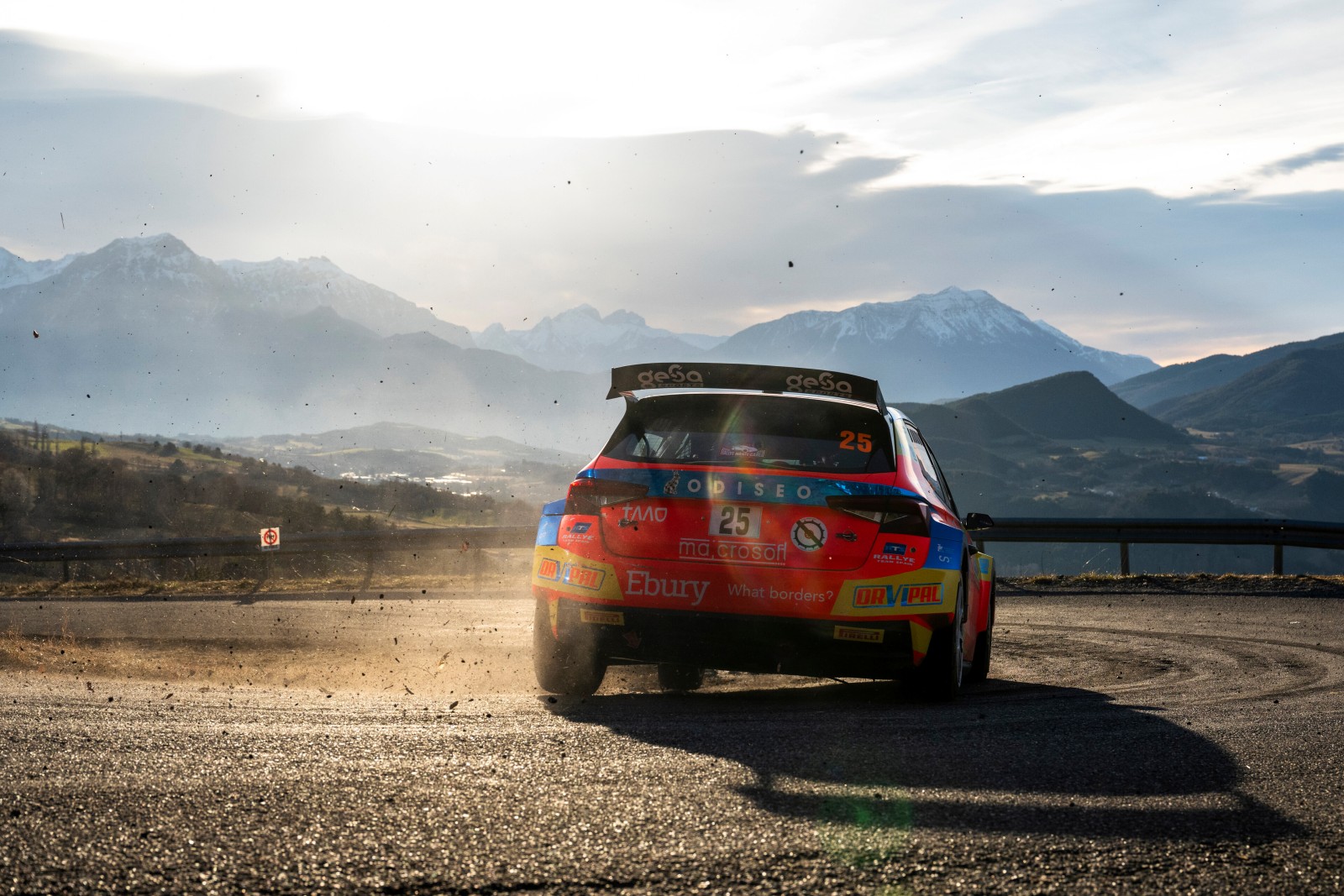 Rallye Monte-Carlo WRC Pepe López Skoda