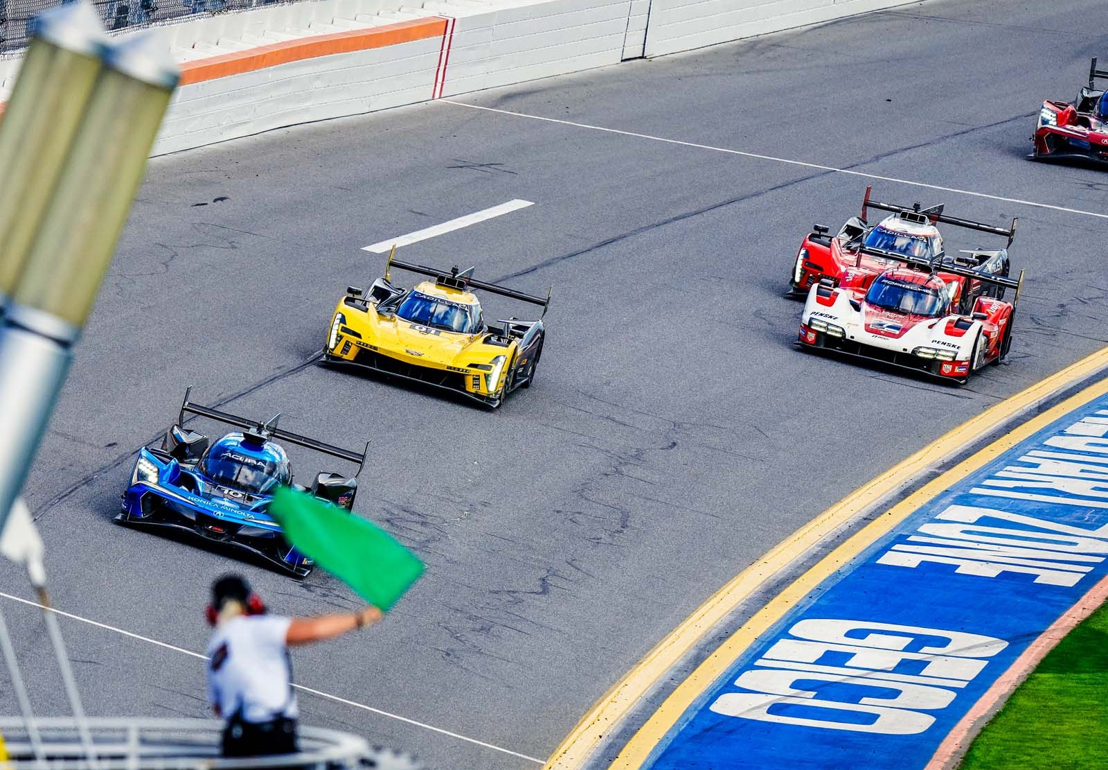 24H Daytona 2024 Cadillac Porsche