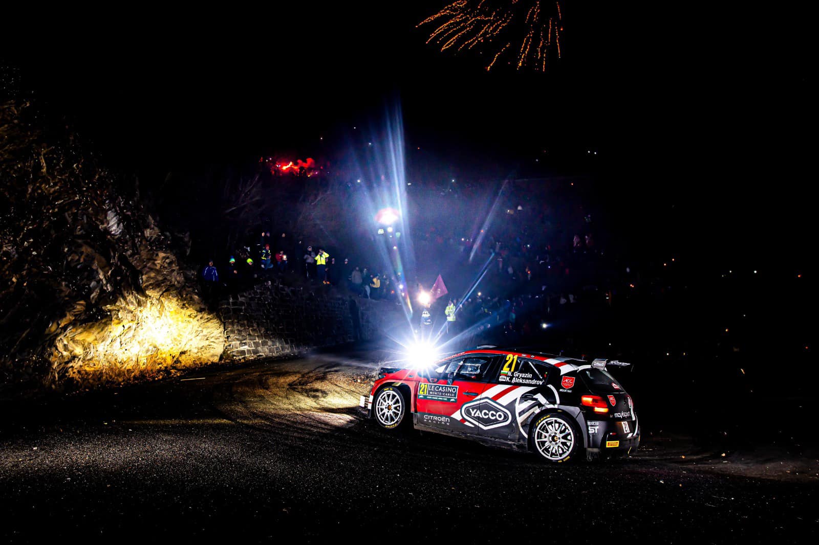 Citroën C3 Rally2 rally monte-carlo