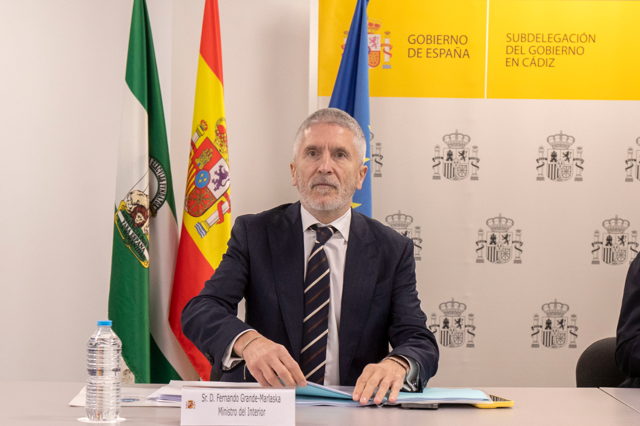 ministro Interior Marlaska Algeciras