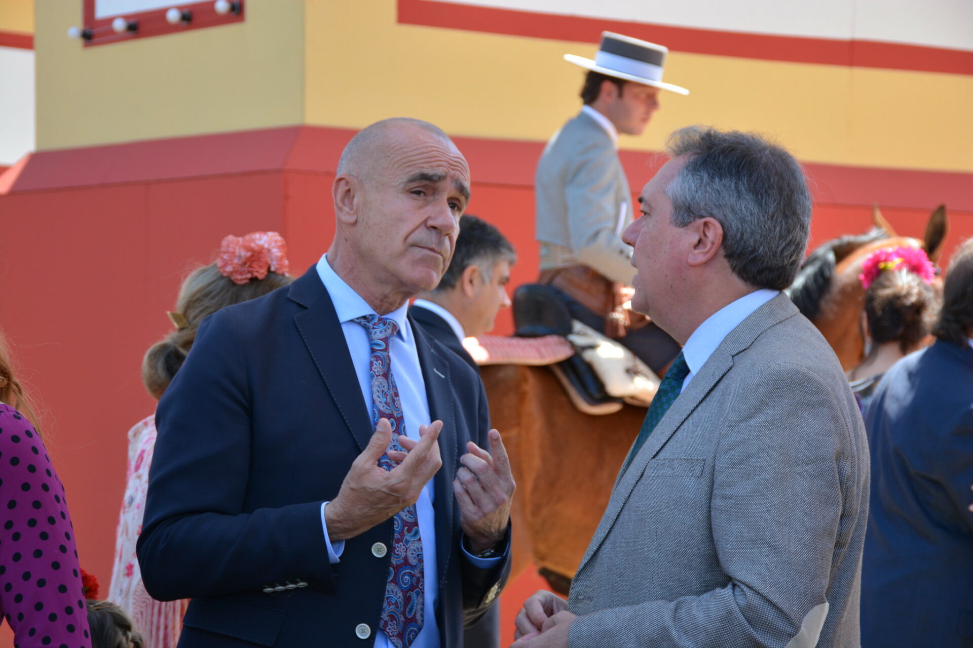 Feria Sevilla PSOE Andalucía Juan Espadas Antonio Muñoz