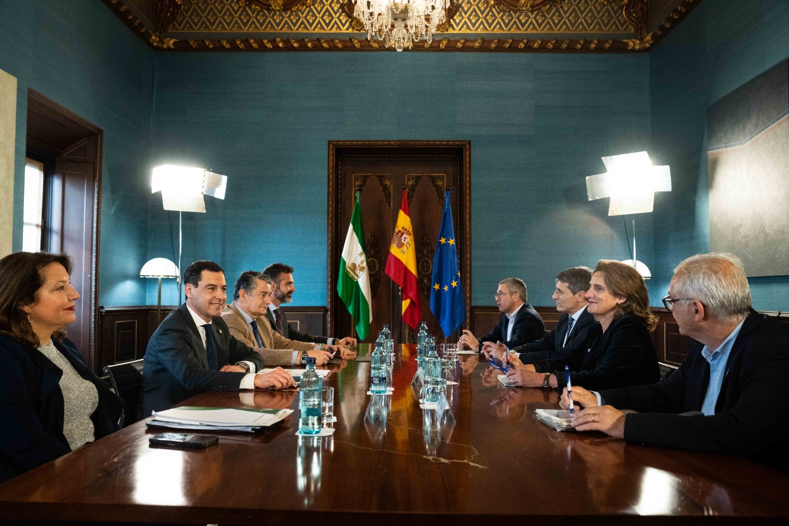 Juanma Moreno Teresa Ribera Sequía Junta de Andalucía Gobierno España