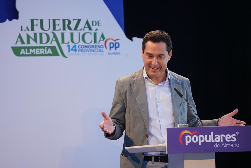 PP Andalucía Juanma Moreno congreso Almería