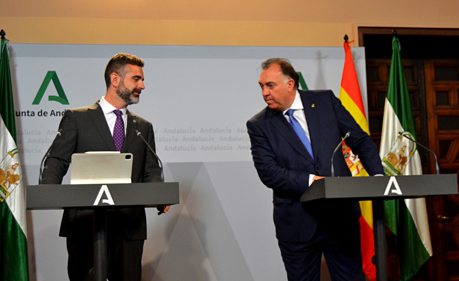 Arturo Bernal Ramón Fernández-Pacheco Junta de Andalucía Turismo Cultura Deporte arte sacro