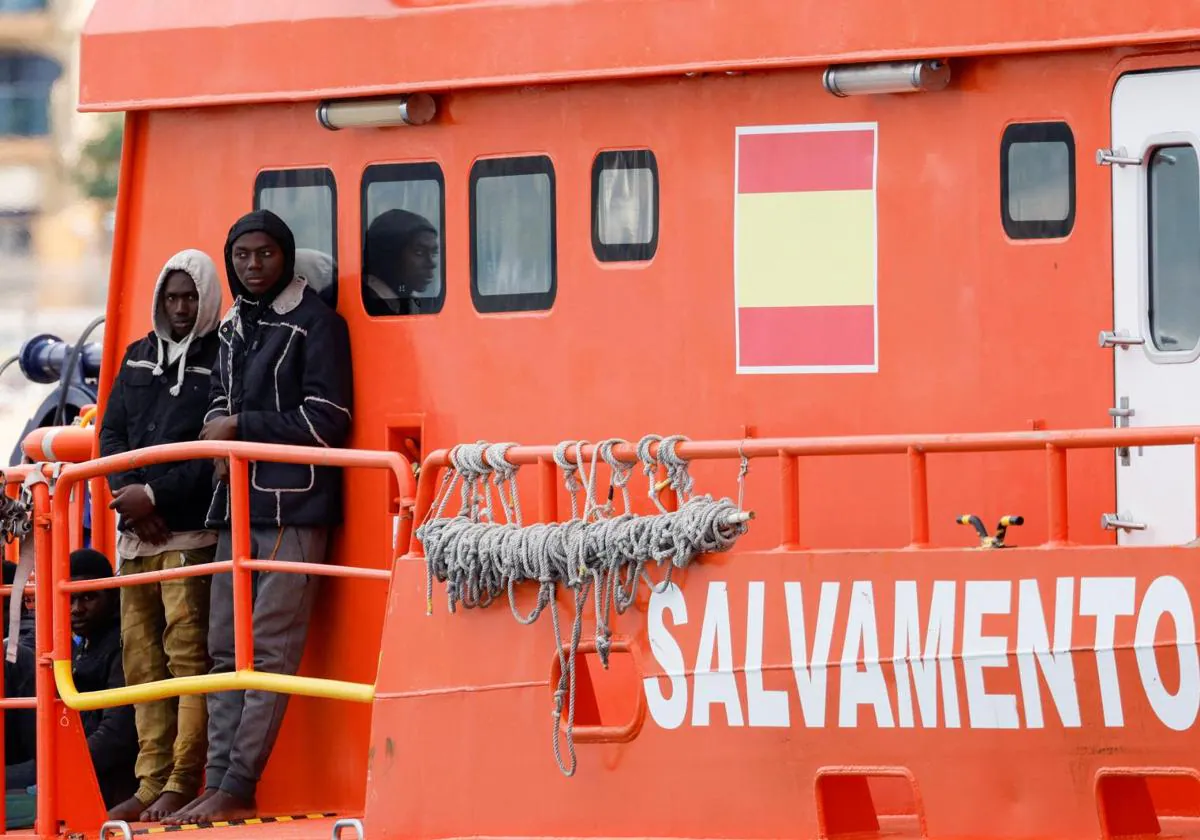 Crisis migratoria en canarias