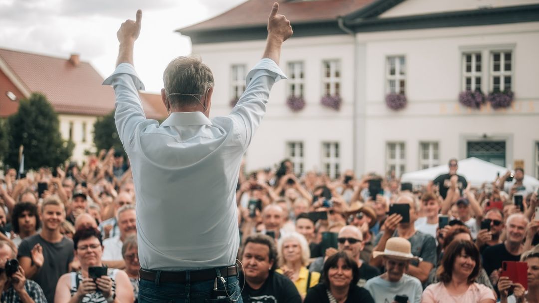 Mitin de la AfD en Turingia