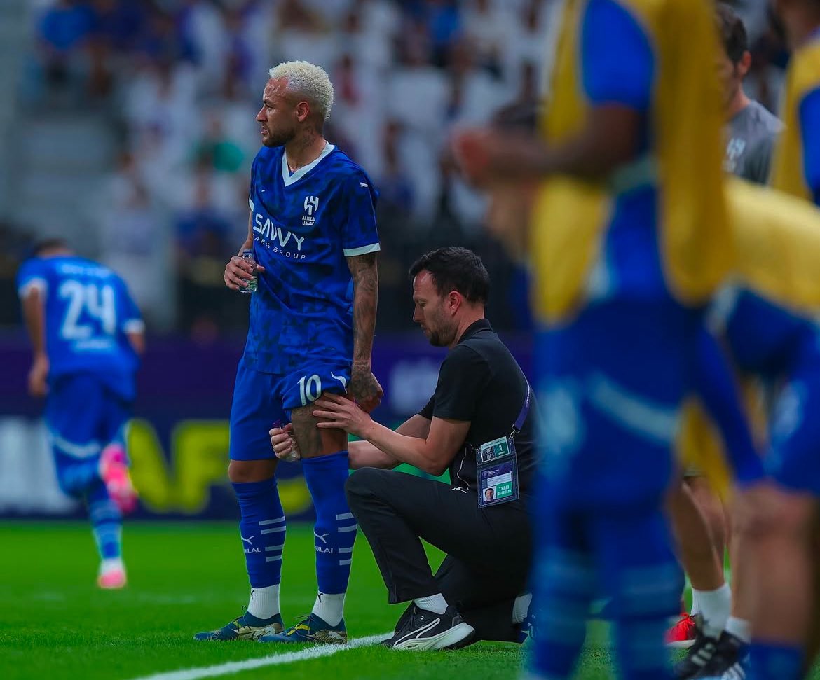 Neymar lesionado