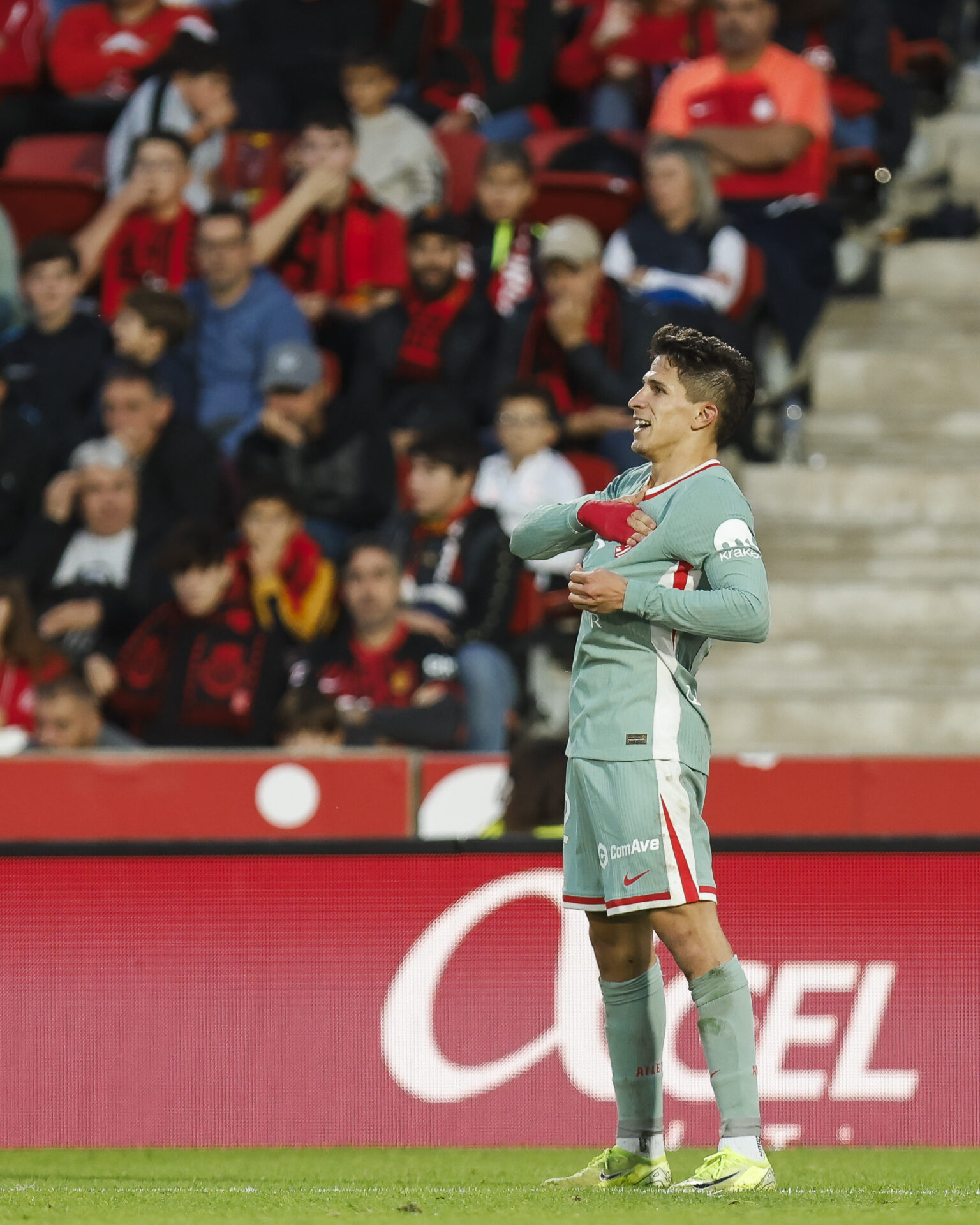 Giuliano Simeone con el Atlético de Madrid