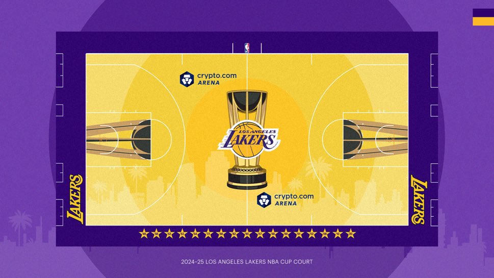 Pista NBA Cup Lakers
