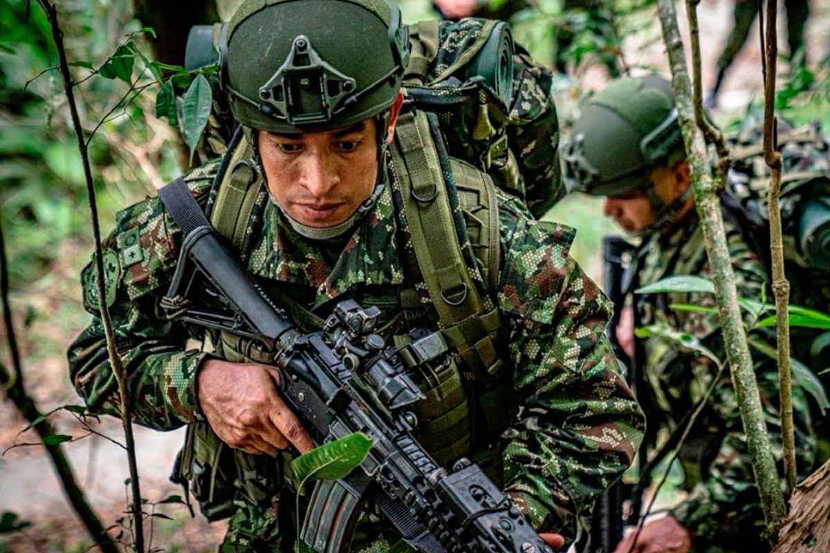 El despliegue en Catatumbo se ha reforzado con 300 militares del Ejército Nacional de Colombia. (Foto: Presidencia de Colombia).
