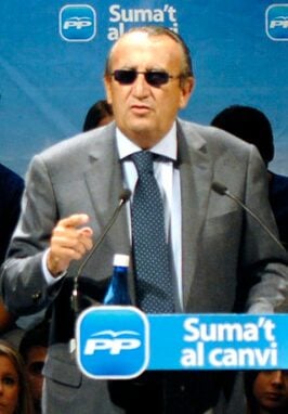 Carlos Fabra en 2011 cuando era presidente de la Diputación de Castellón 