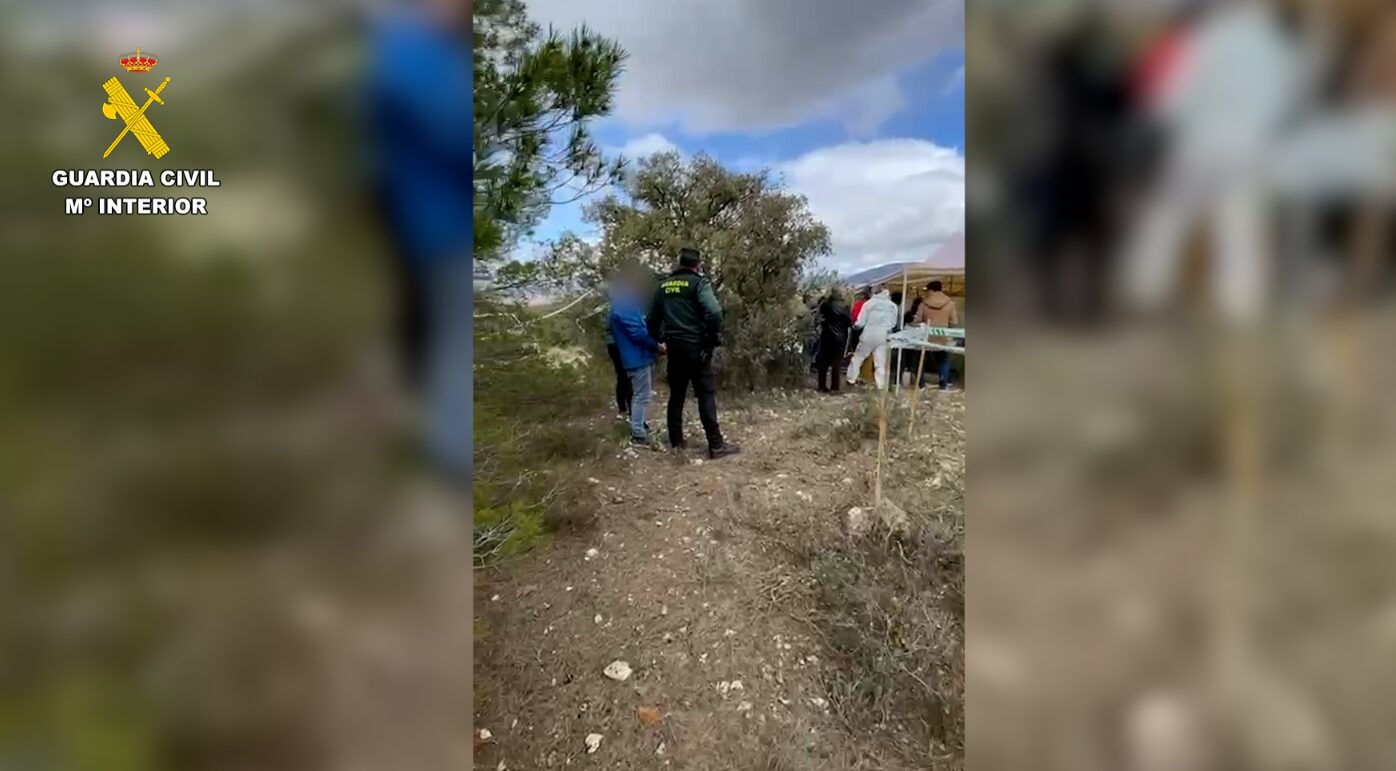 Excavación en Murcia en busca del cuerpo del desaparecido en Granada
