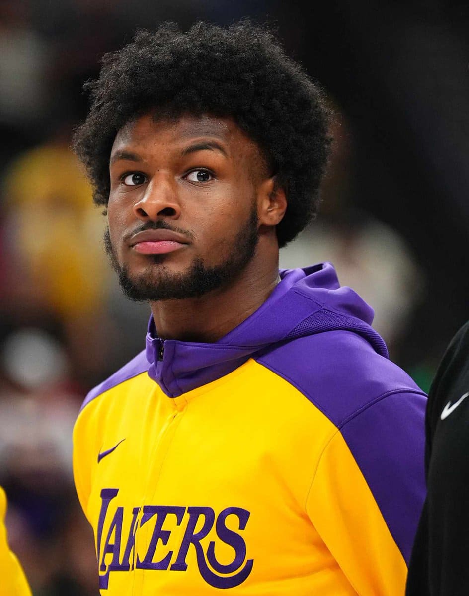 Bronny James brilla en la peor noche de los Lakers