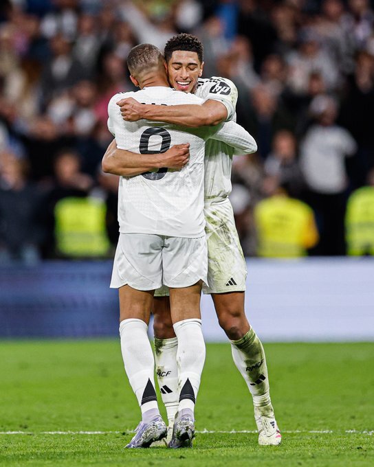 Empate a 63 puntos en lo alto de la tabla. Fuente: Real Madrid/ X
