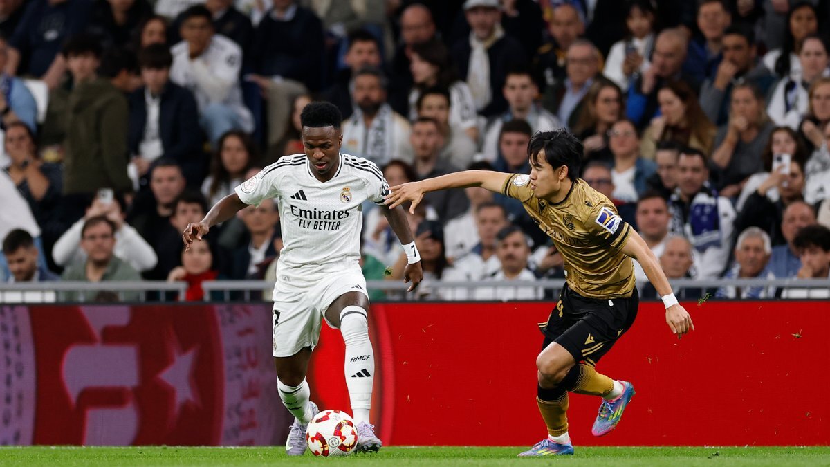 La Real Sociedad estuvo clasificada durante solo 2 minutos. Fuente: Real Madrid/ X