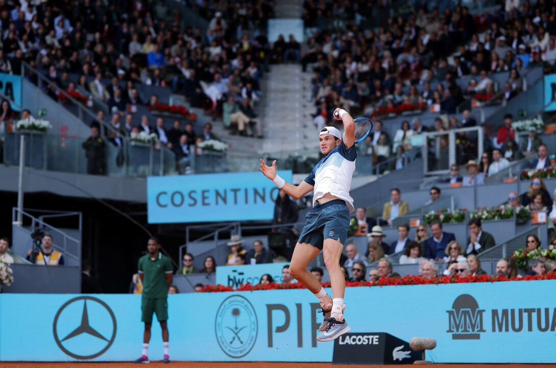 Draper forzó el tercer set, pero no fue suficiente. Fuente: ATP Tour/ X