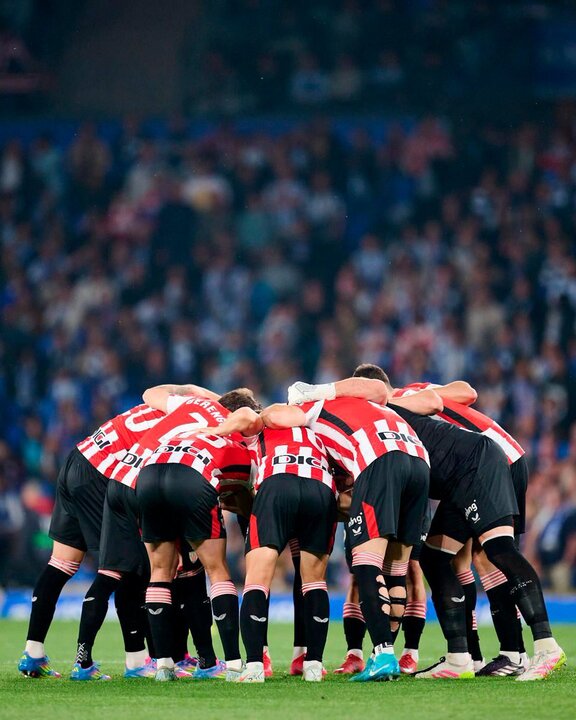 Misión difícil, pero no imposible. Fuente: Athletic Club/ X