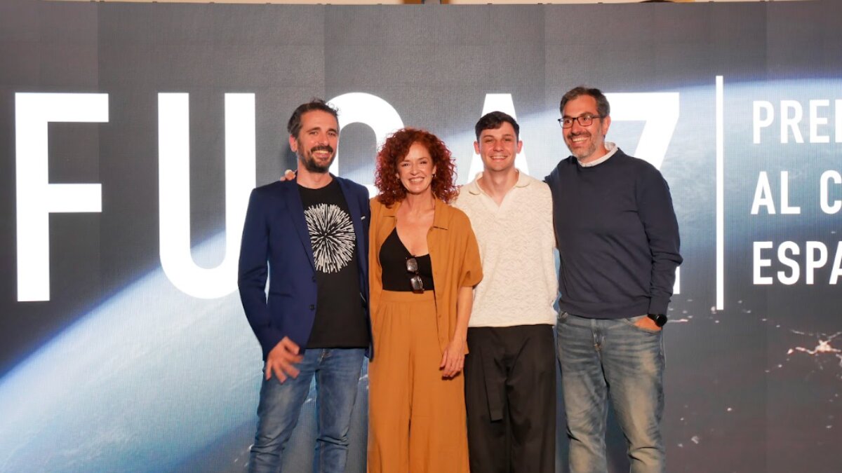Samuel Rodriguez, Marta Belenguer, Christian Checa y Diego Ruiz © Premios Fugaz
