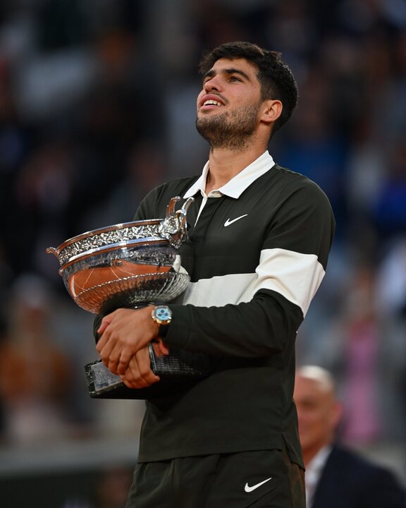 Segundo Roland Garros de Carlos. Fuente: Rolando Garros/ X
