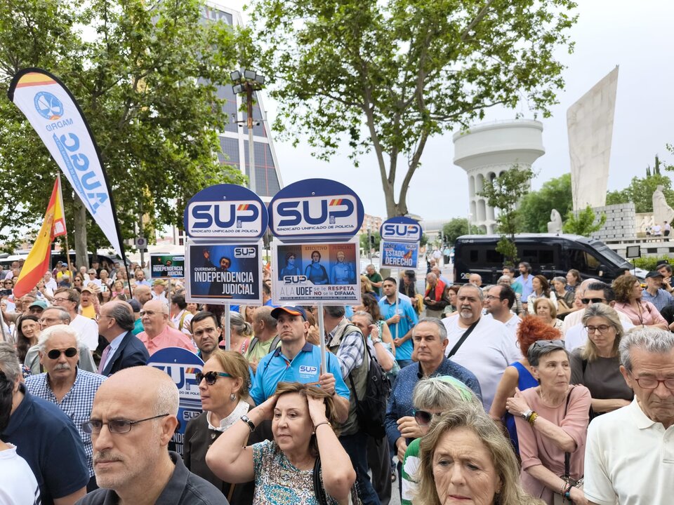 Asociaciones de distintos sectores se han unido a la protesta. Fuente: SUP