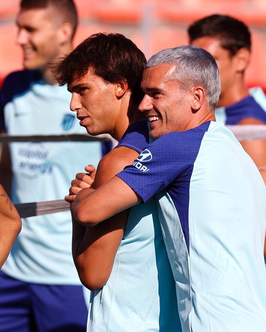 La llegada de Griezmann le dejó en un segundo plano. Fuente: Joao Felix/ X