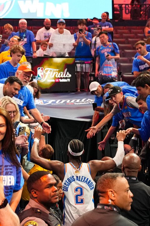 Shai ha sido el MVP de la NBA este año. Fuente: OKC Thunder/ X