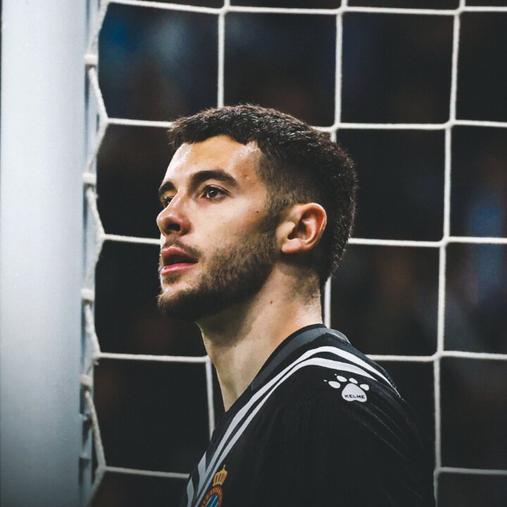 Joan García no ha ido con la Selección aún. Fuente: RCD Espanyol/ X