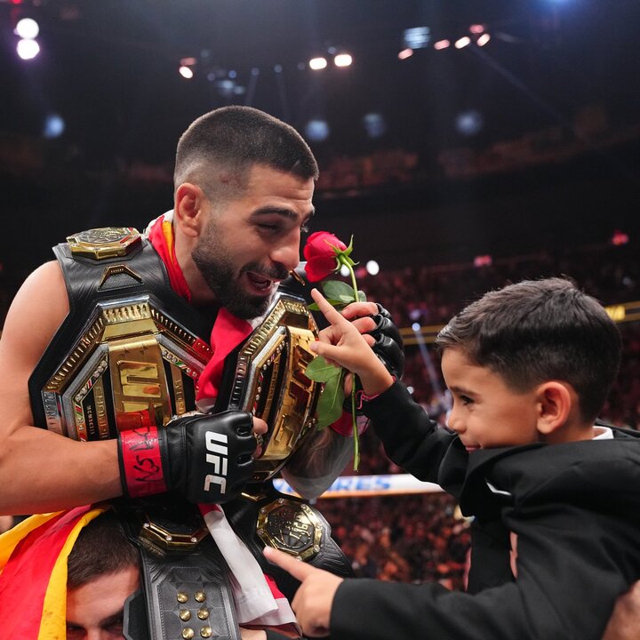 El combate no llegó a los tres minutos. Fuente: UFC/X