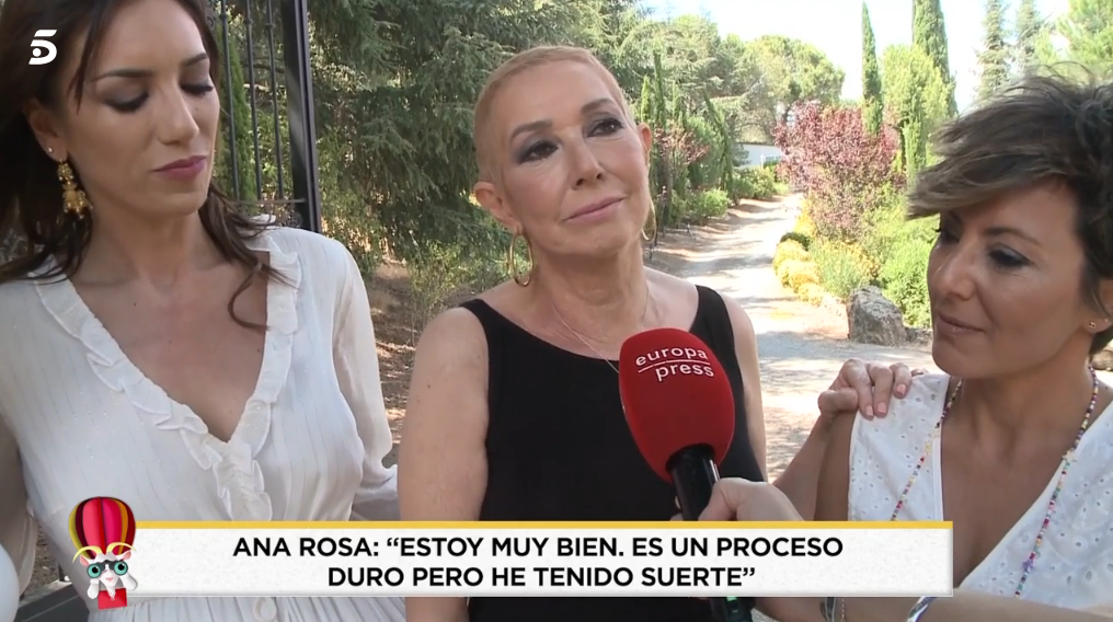 Imagen De Ana Rosa Quintana Reaparece Muy Cambiada Y Habla Sobre Su Tratamiento Del Cáncer 1 Anar Osa 1