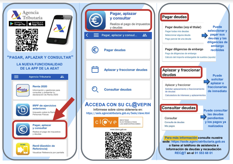 Imagen De La Agencia Tributaria Lanza Una 'App' Para Pagar Y Aplazar Deudas Sin Pasar Por Ventanilla 1 Captura De Pantalla 2022 07 05 A Las 18.49.08