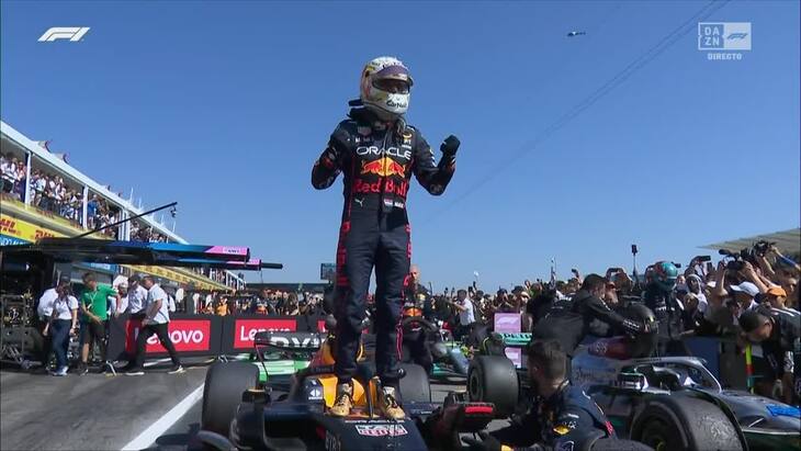 Max Verstappen gana el Gran Premio de Francia, Carlos Sainz 5° y Alonso 6°