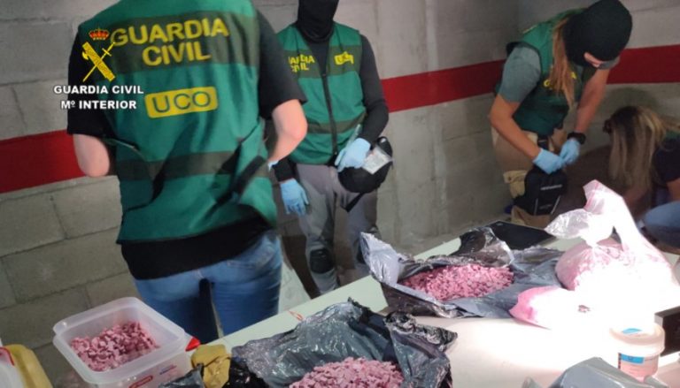 Desarticulada organización criminal en Ibiza e intervenida la mayor cantidad de cocaína rosa en España