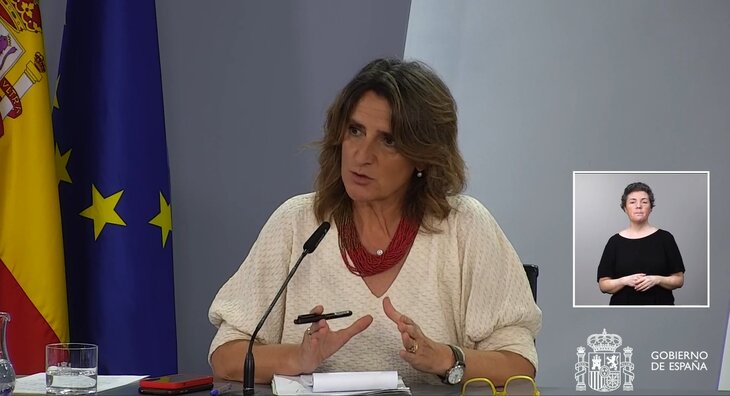 La Ministra De Transicion Ecologica Teresa Ribera 1