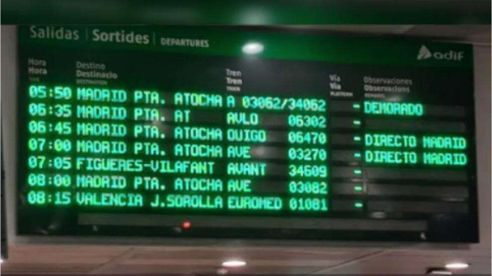 Imagen De Se Reestablece El Servicio De Alta Velocidad Entre Madrid Y Barcelona Tras Un Robo De Cable En Figueres 1 Un Robo De Material Corta La Circulacion De Ave Entre Madrid Barcelona Y Figueres